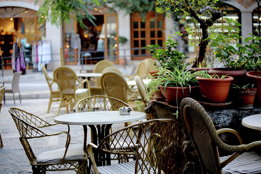 Landscape Photograph - Spanish restaurant #1 by Catalina Lira