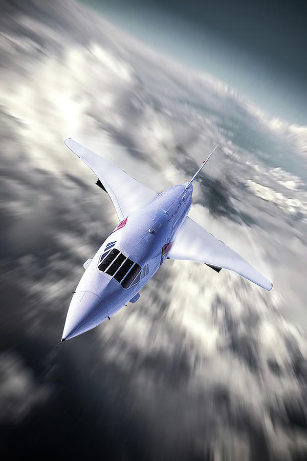 Speedbird Concorde Digital Art by Airpower Art