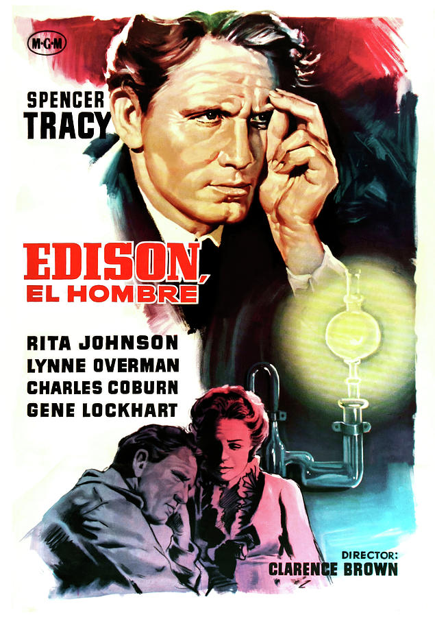 SPENCER TRACY in EDISON, THE MAN -1940-, directed by CLARENCE BROWN. #1 Photograph by Album