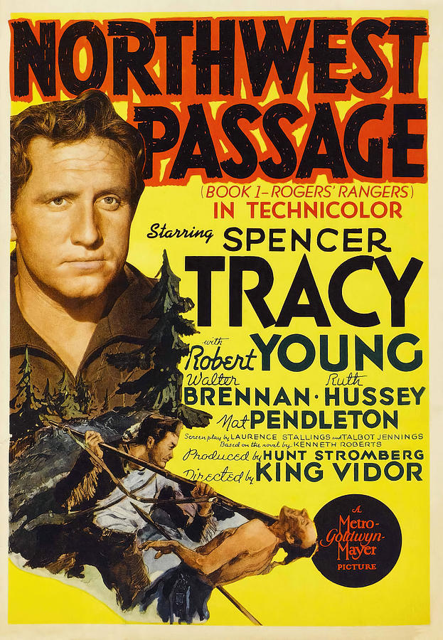 SPENCER TRACY in NORTHWEST PASSAGE -1940-, directed by KING VIDOR. #1 Photograph by Album