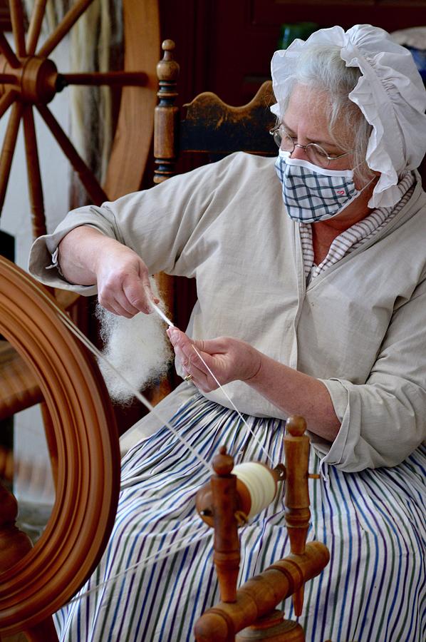 Spinning Wool #1 Photograph by Warren Thompson