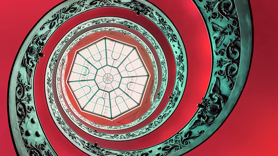 Spiral Skylight #1 Photograph by Manjik Pictures