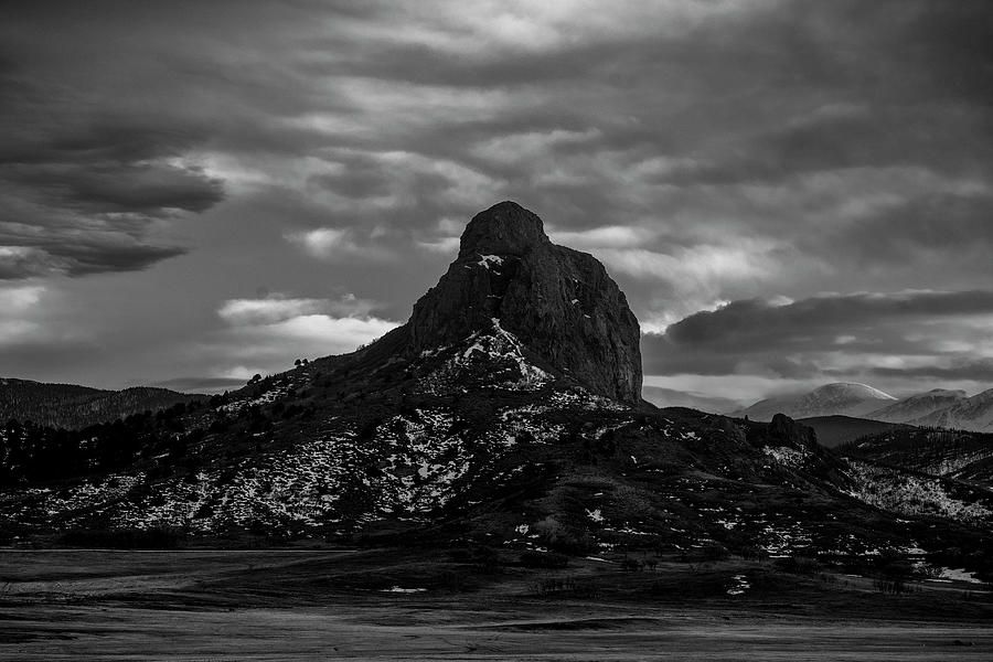 Spring Photograph - Spring at Goemmer Butte Black and White by Joshua House