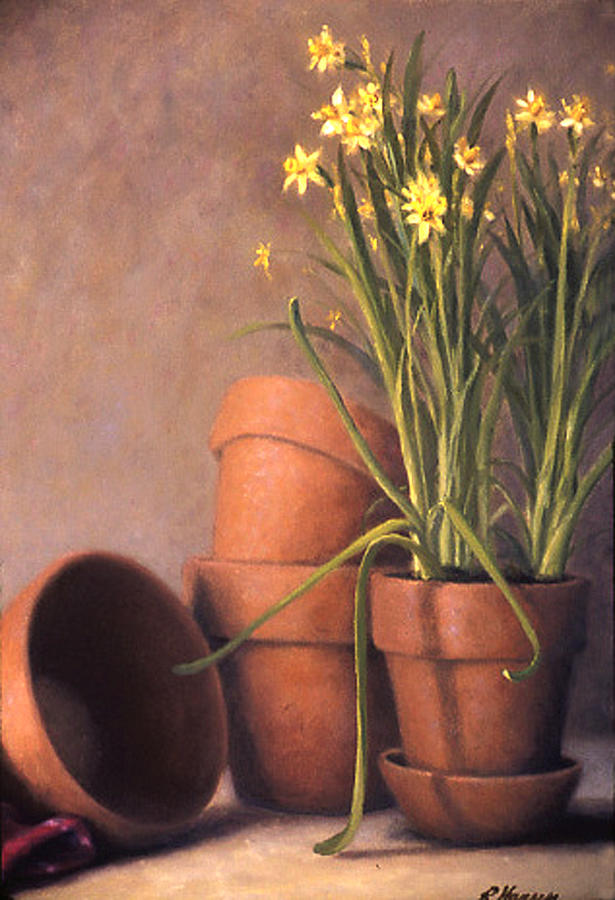 Spring Bouquet Painting by Rick Hansen
