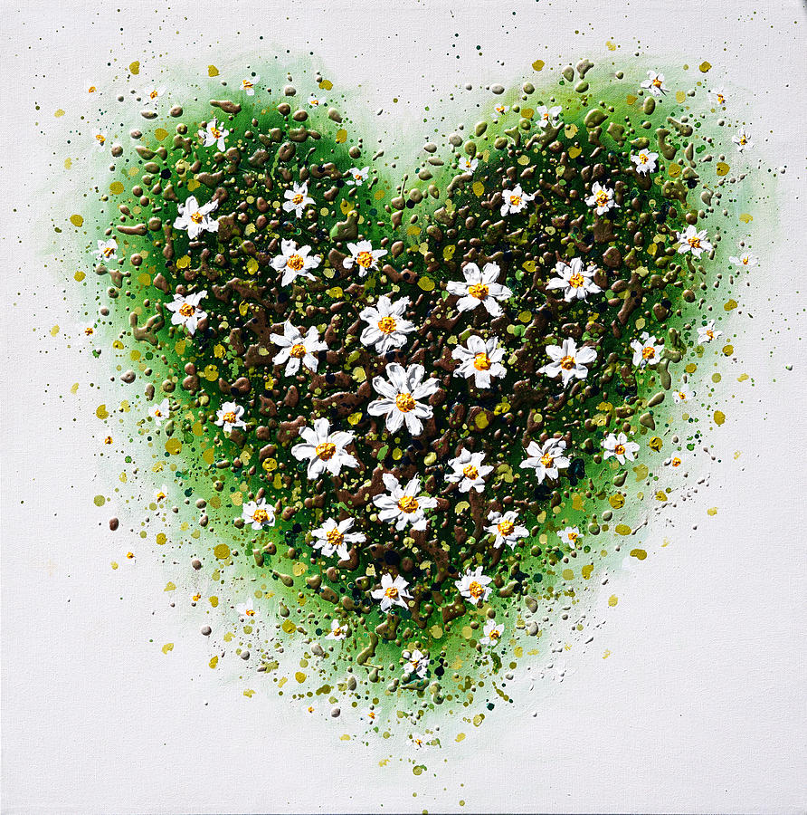 Spring Heart #1 Painting by Amanda Dagg