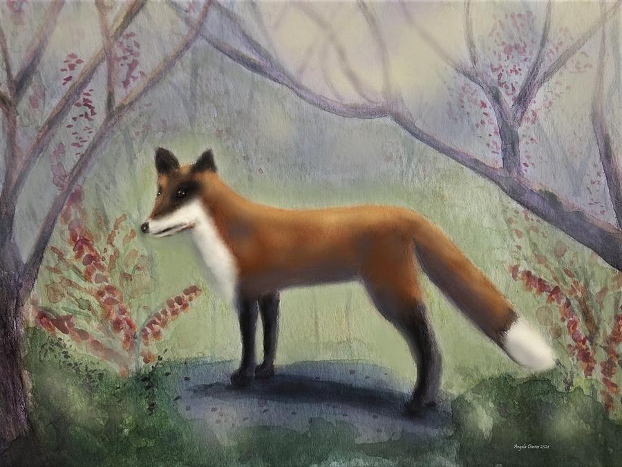 Spring in the Forest #2 Painting by Angela Davies