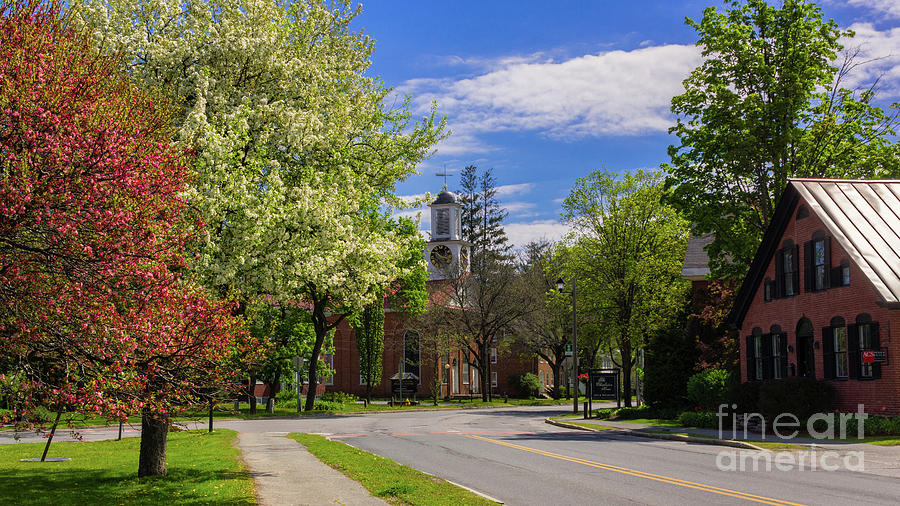 Spring in Woodstock #2 Photograph by Scenic Vermont Photography