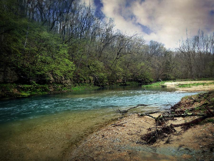 Spring On The Upper Current River #1 Photograph by Marty Koch