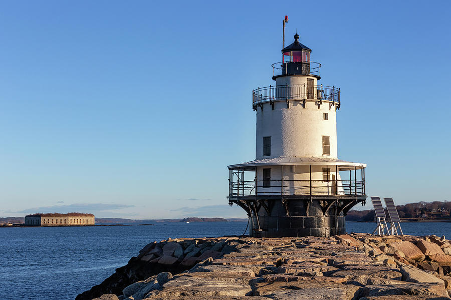Spring Point Ledge Lighthouse, South Portland, Maine #1 Photograph by Dawna Moore Photography