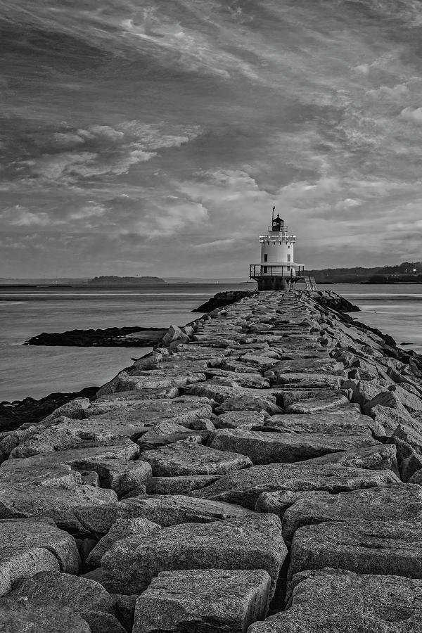 Spring Point Ledge Lighthouse #1 Photograph by Susan Candelario