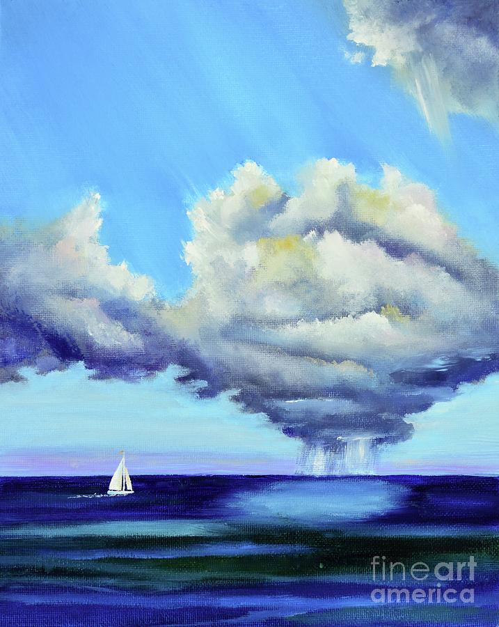 Spring Storm Painting by Mary Scott