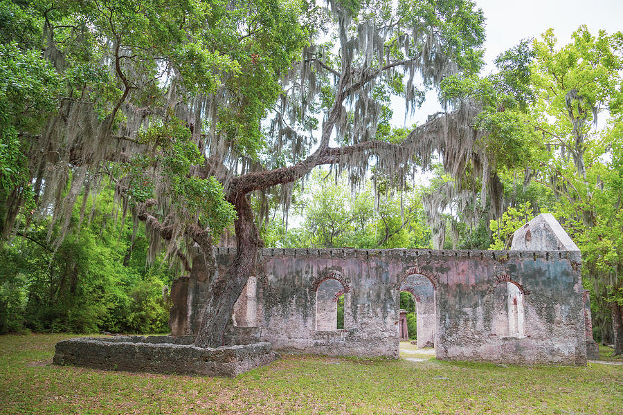 St. Helena Island Chapel of Ease 8 Photograph by Cindy Robinson