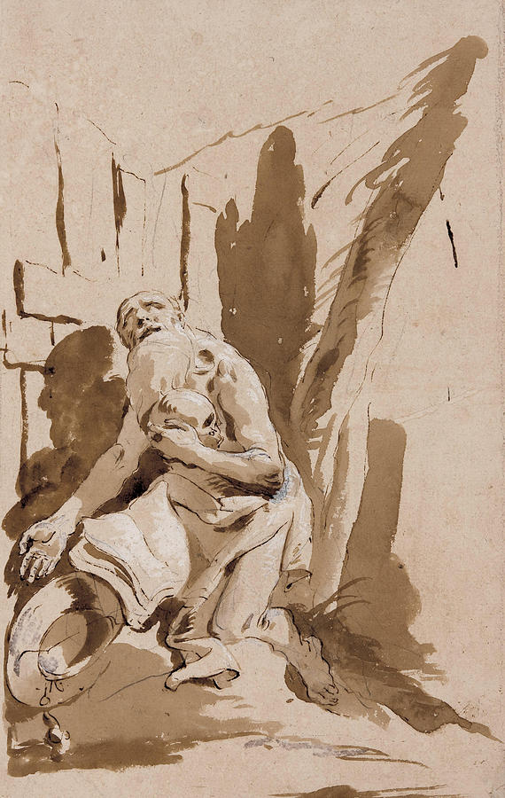 Giovanni Battista Tiepolo Painting - St  Jerome  #1 by Giovanni Battista Tiepolo
