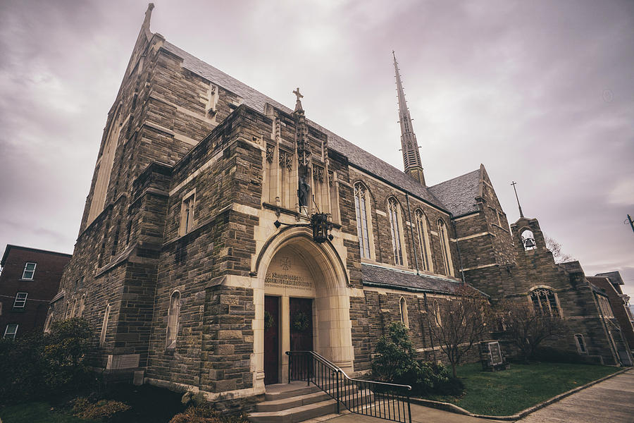 St Johns Lutheran Church in Allentown #1 Photograph by Jason Fink