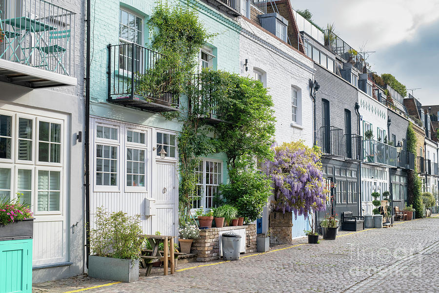 St Lukes Mews Notting Hill London Photograph by Tim Gainey