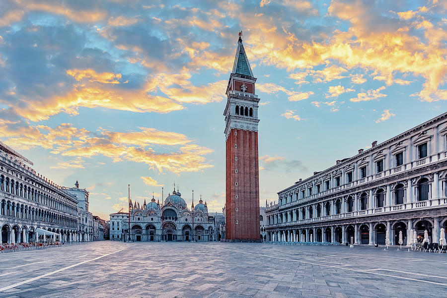 St Marks Square #1 Photograph by Manjik Pictures - Fine Art America