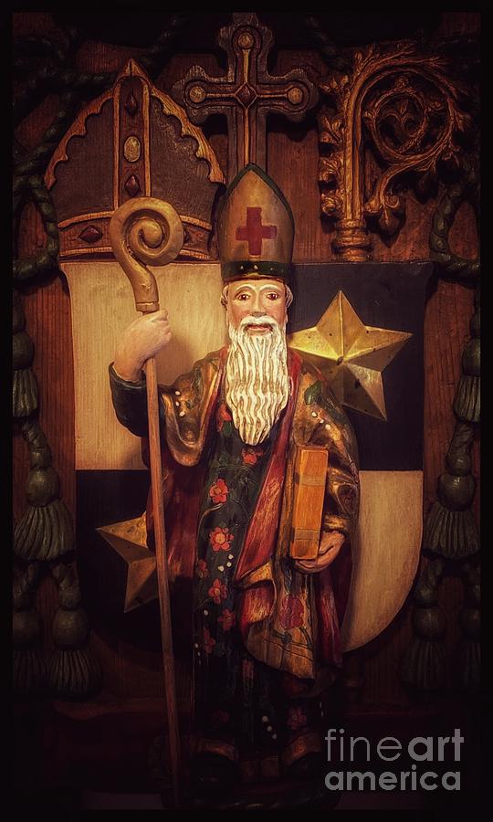 St. Nicholas Painting by Leo and Marilyn Smith