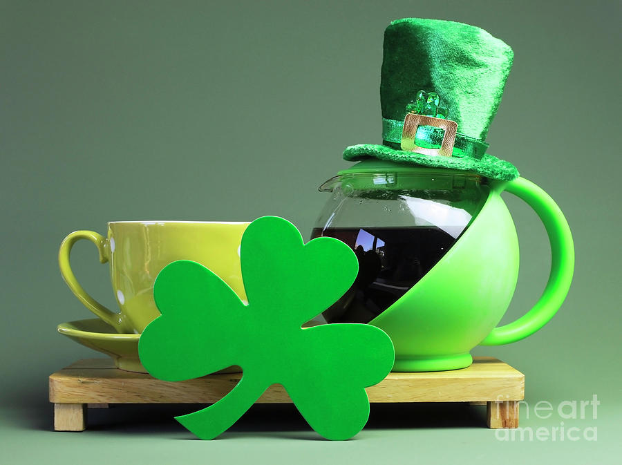 St Patricks Day Still Life #1 Photograph by Milleflore Images