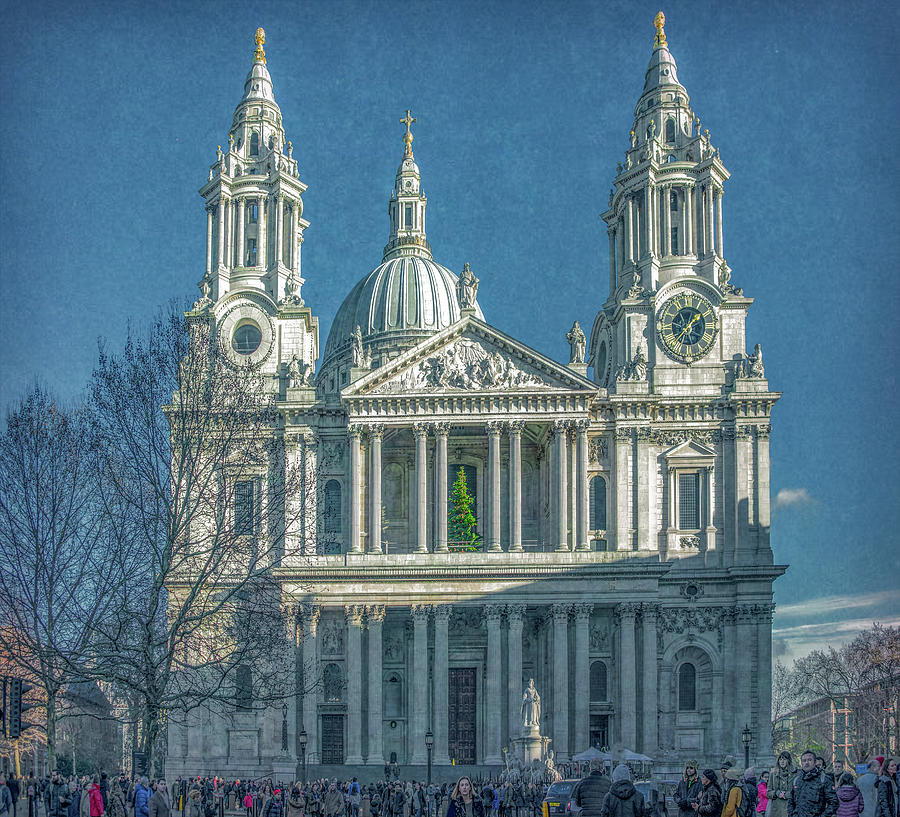 St. Pauls Cathedral, London #2 Photograph by Marcy Wielfaert