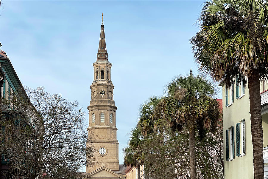St. Phillips Church, Charleston, South Carolina #1 Photograph by Dawna Moore Photography