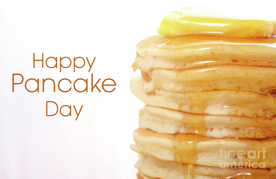 Stack of pancakes closeup.  #1 Photograph by Milleflore Images