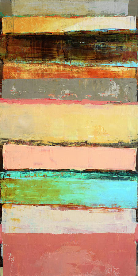 Stacked Stripes #15 #1 Painting by Jane Davies