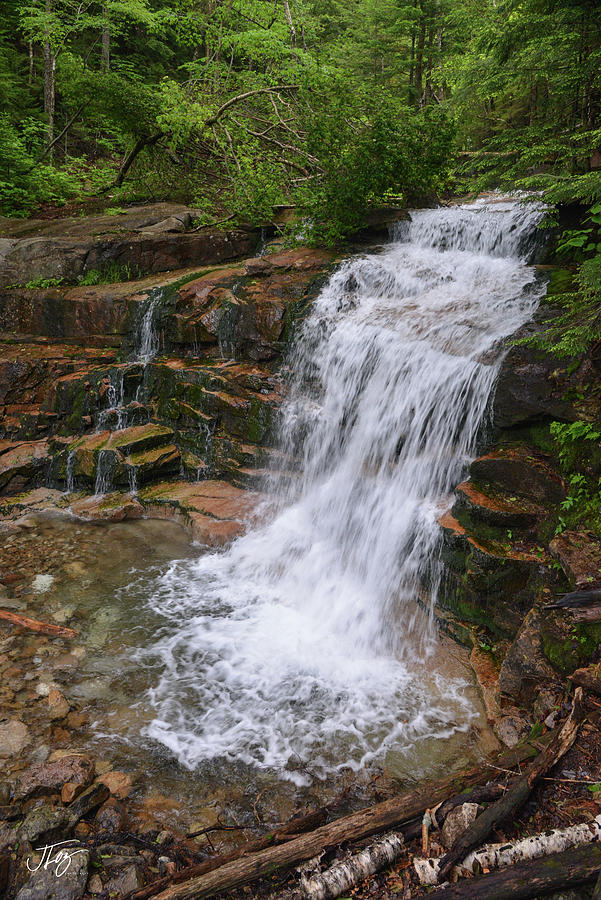 Stairs Falls in New Hampshire Photograph by Jim Lozouski - Fine Art America