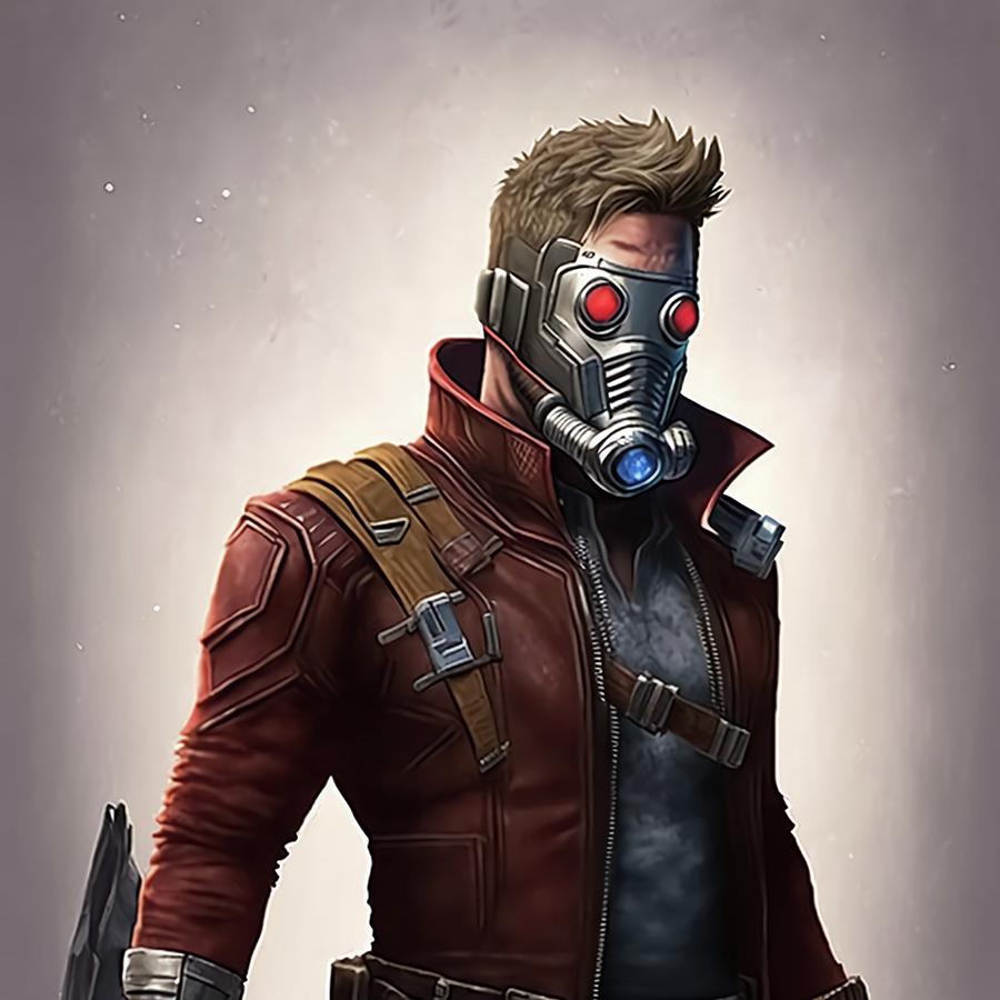 Star Lord Digital Art by Creationistlife - Fine Art America