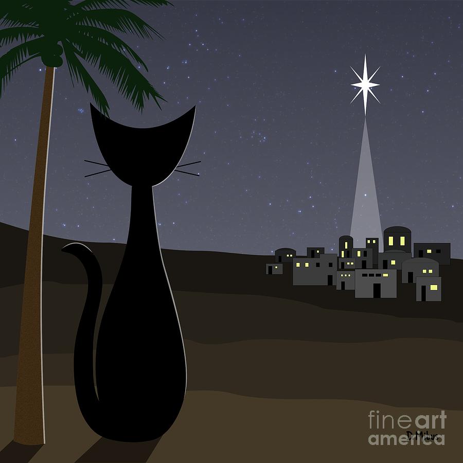 Star of Bethlehem Digital Art by Donna Mibus