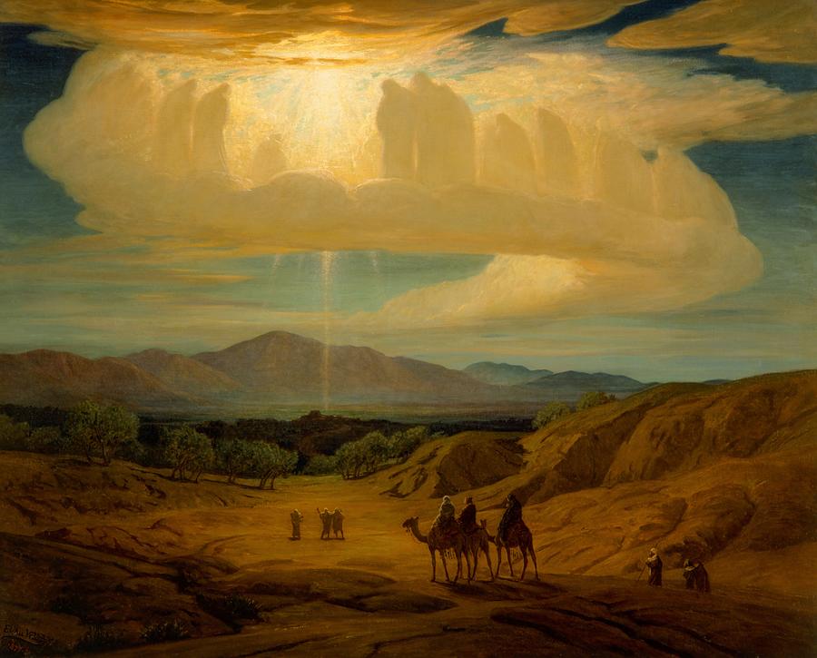Jesus Christ Painting - Star of Bethlehem #1 by Elihu Vedder