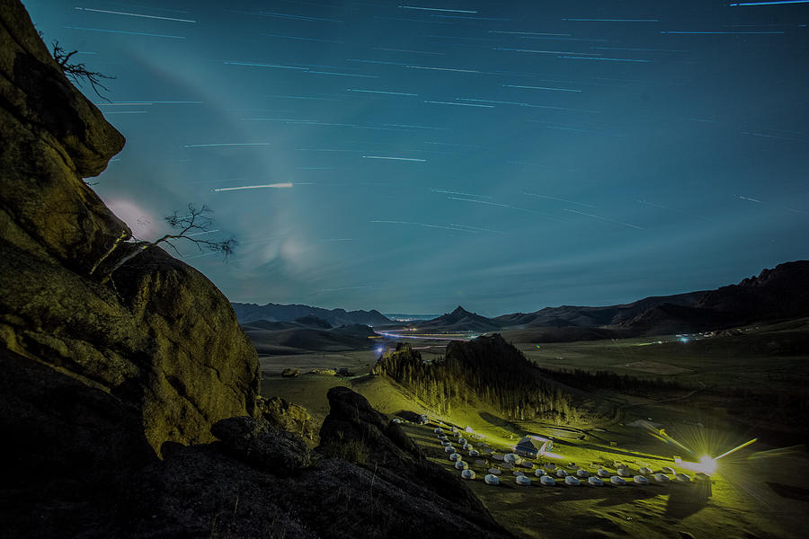 Stars #1 Photograph by Bat-Erdene Baasansuren