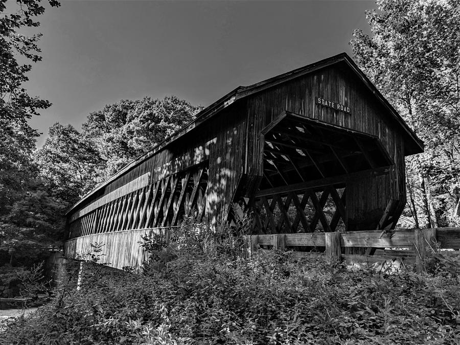 State Road Covered Bridge #1 Photograph by Brad Nellis