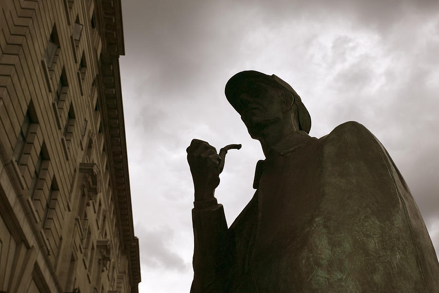 Statue of Sherlock Holmes, London, England #1 Photograph by Thinkstock