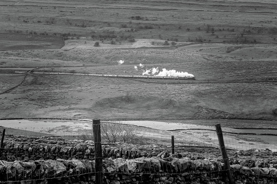 Steam Trains In The Yorkshire Dales Photograph