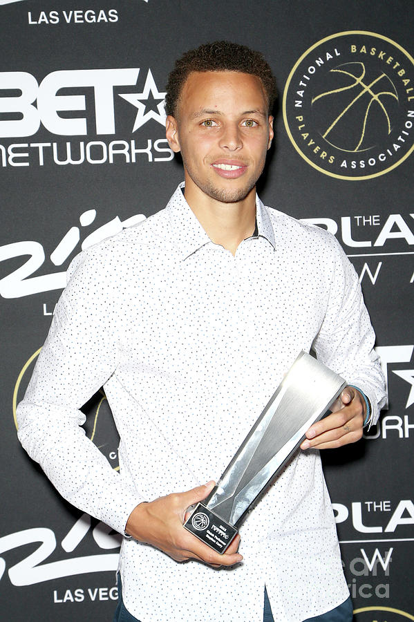 Stephen Curry #1 Photograph by Gabe Ginsberg/bet