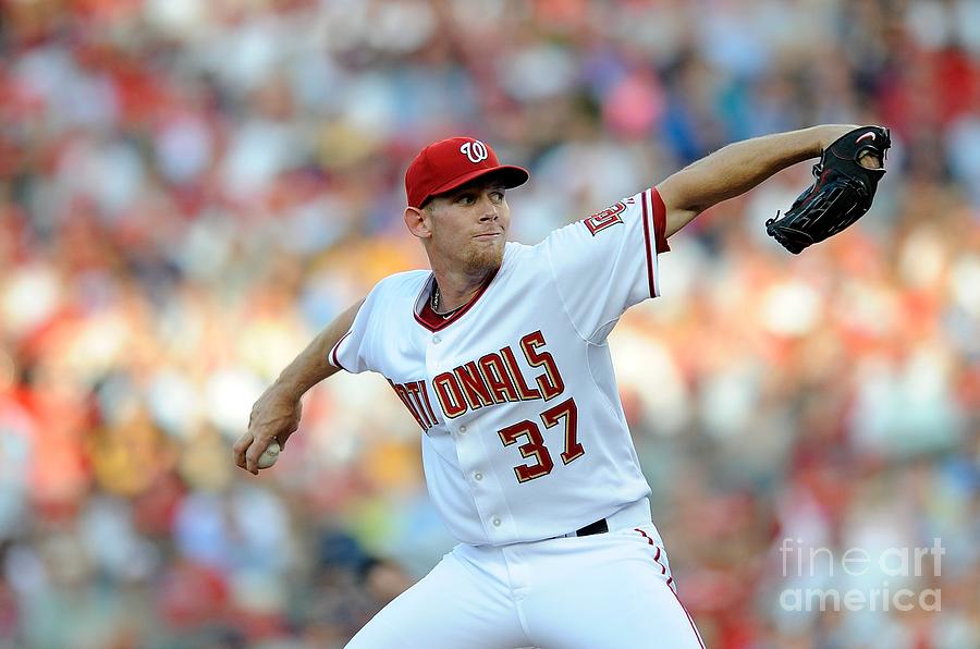 Stephen Strasburg Photograph by G Fiume