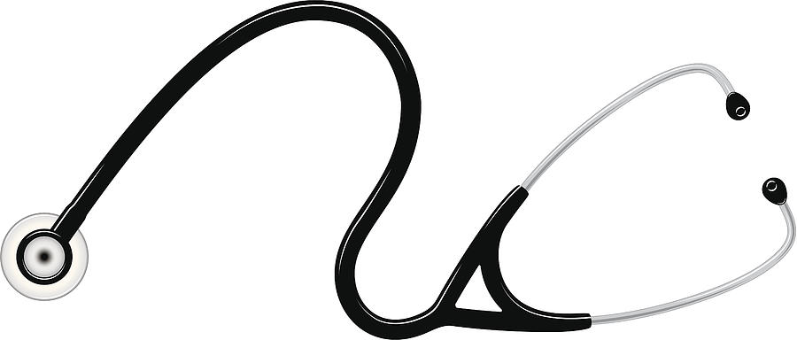 Stethoscope #1 Drawing by Linearcurves