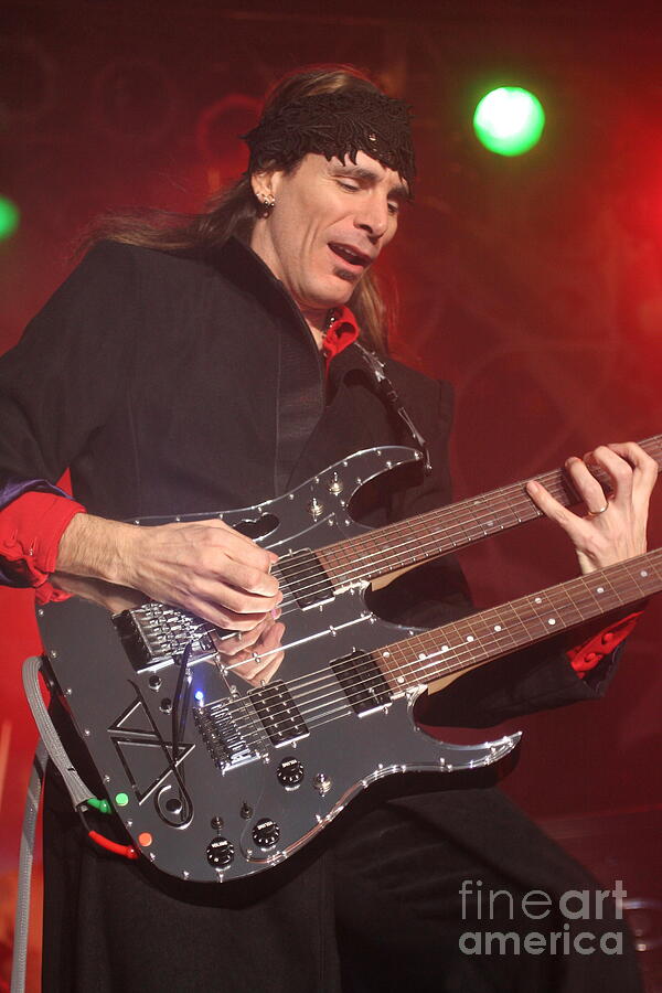 Guitar Still Life Photograph - Steve Vai #1 by Concert Photos
