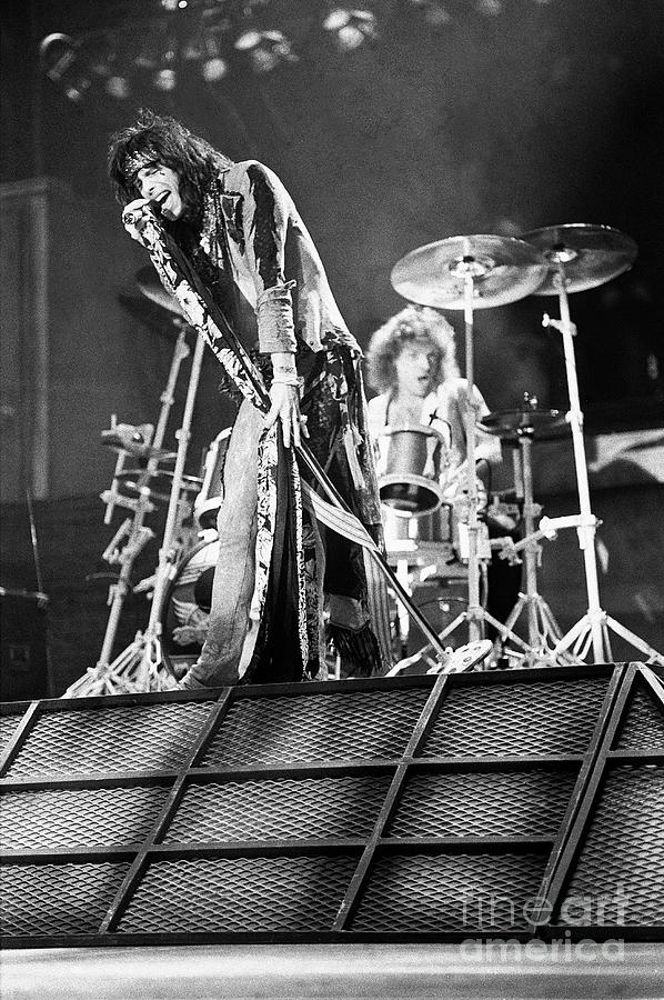 Steven Tyler Photograph - Steven Tyler - Aerosmith #1 by Concert Photos