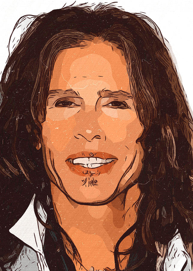 Steven Tyler Painting - Steven Tyler Artwork by New Art Steven Tyler Painting - Steven Tyler Artwork by New Art