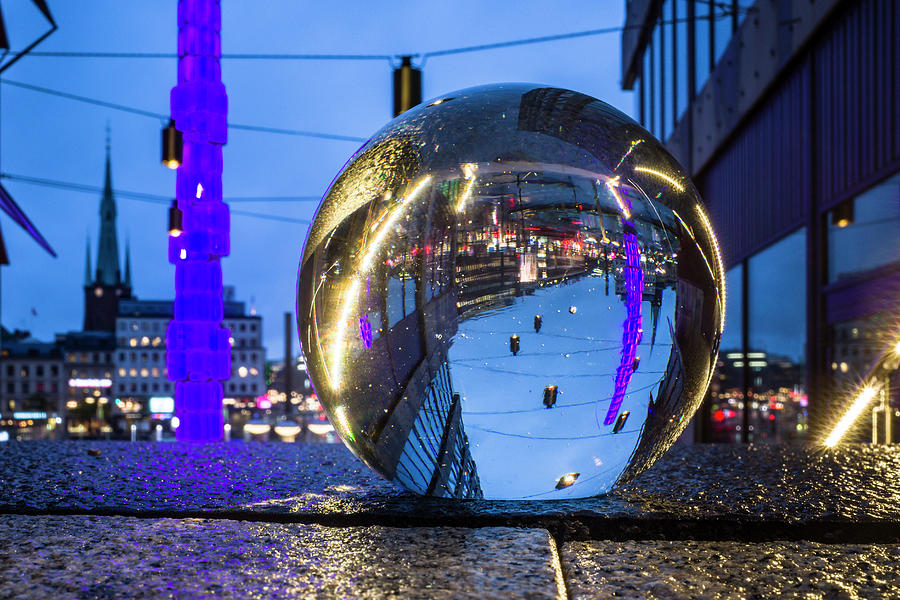 Stockholm Crystal Ball #1 Photograph by Alexander Farnsworth