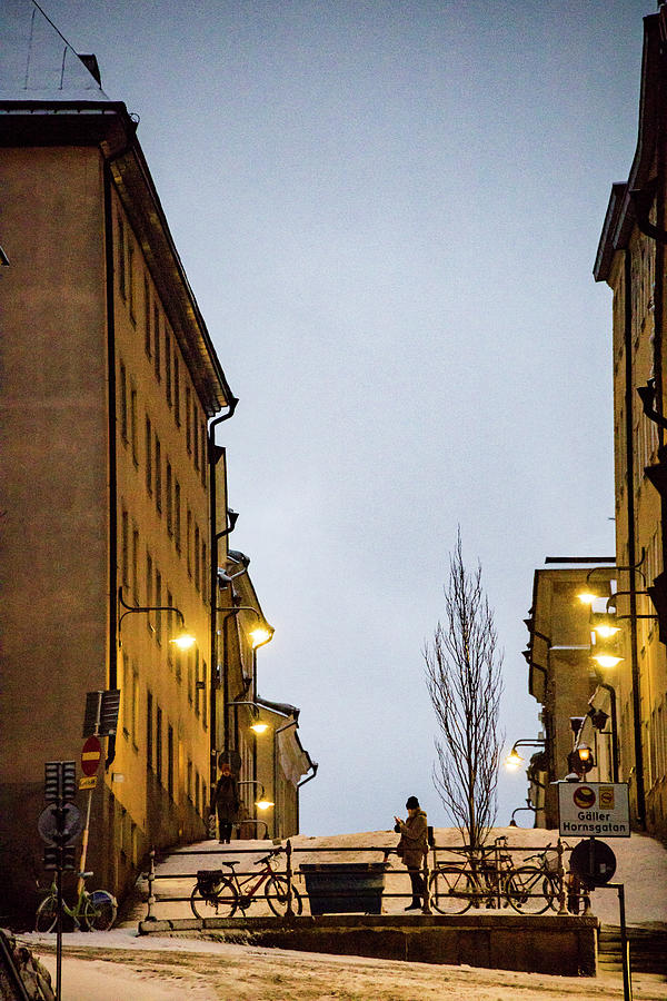 Stockholm street #1 Photograph by Alexander Farnsworth