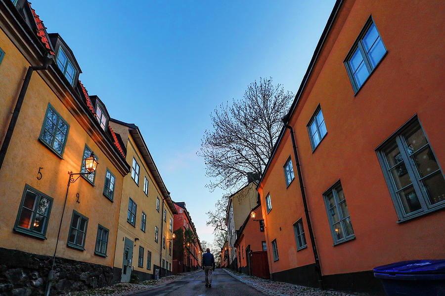 Stockholm streets #1 Photograph by Alexander Farnsworth