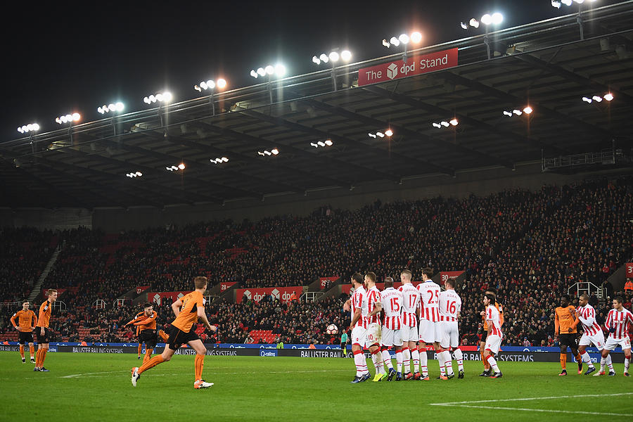 Stoke City v Wolverhampton Wanderers - The Emirates FA Cup Third Round #1 Photograph by Laurence Griffiths