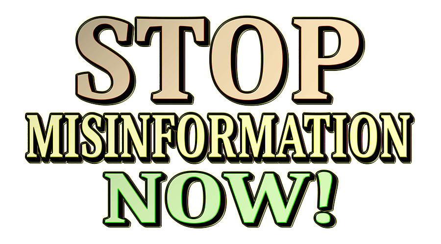 STOP MISINFORMATION Cute Design Buy Now #1 Digital Art by Yaser Ismail ...