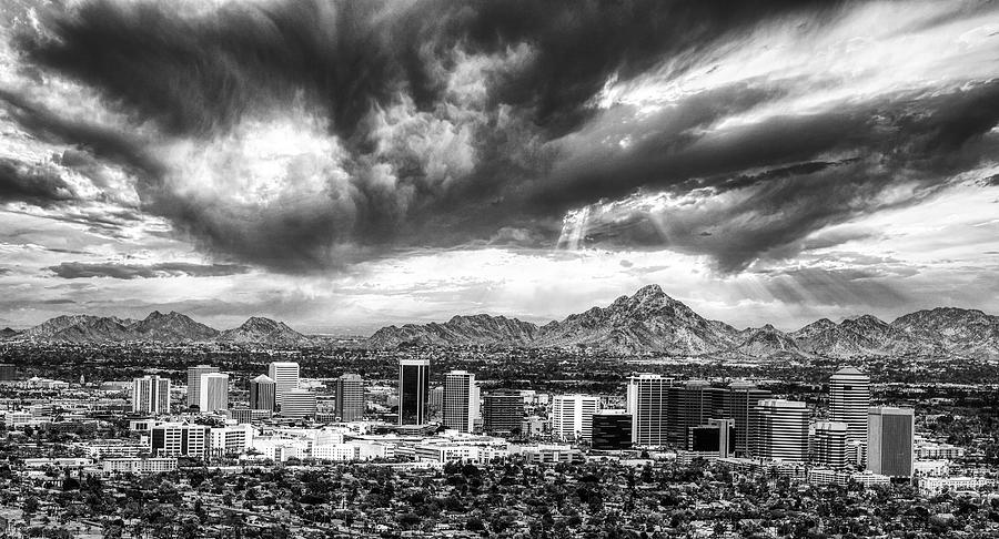 Storm Clouds Over Phoenix #1 Photograph by Mountain Dreams