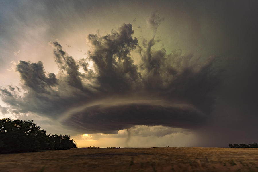 Storm - Extreme Weather - Thunderstorm - Weather - Kansas - Tornado Alley - Usa #1 Photograph by John Finney Photography