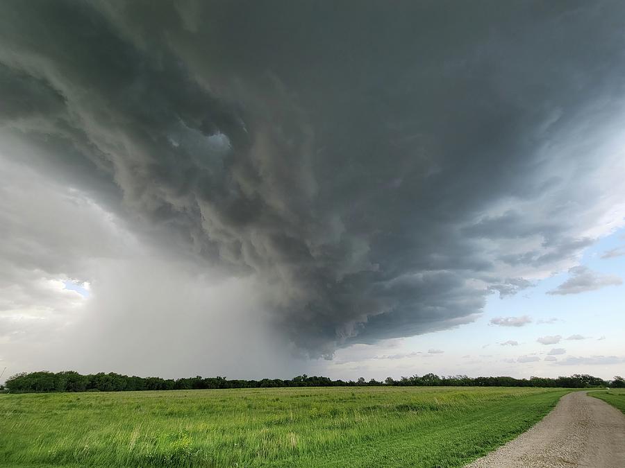 Storm Near Alma, Kansas  #1 Photograph by Ally White