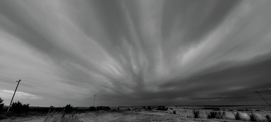 Storm near Anadarko, Oklahoma. 10/10/21 #1 Photograph by Ally White