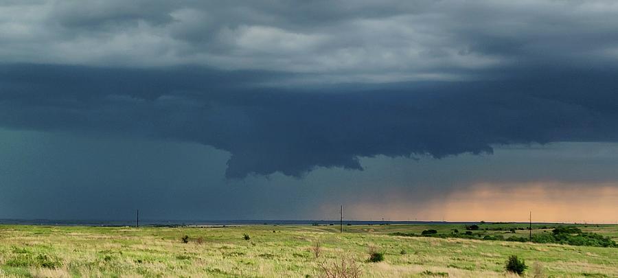 Storm Near Ellsworth, Kansas 5/26/21 #1 Photograph by Ally White